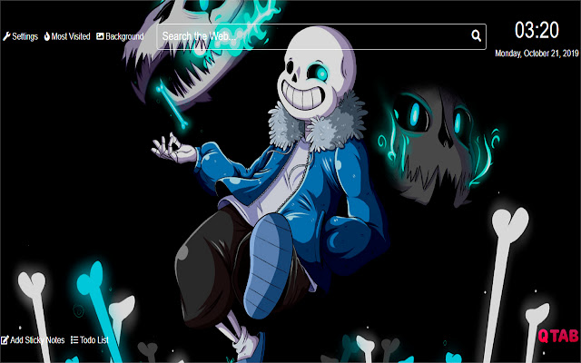 UndertaleWallpapersNewTabTheme