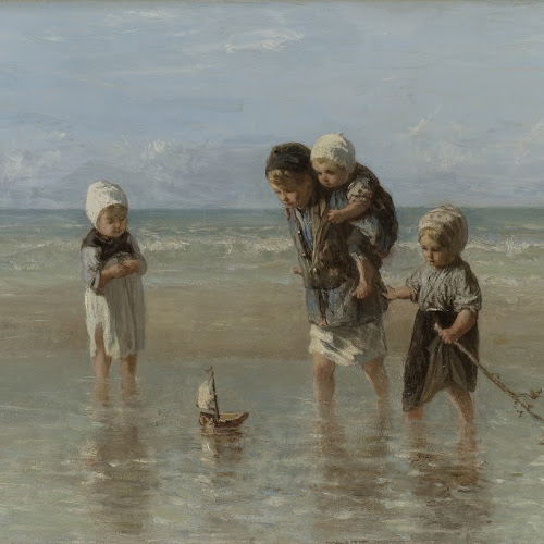 Kinderen der zee, Jozef Israëls, 1872 -