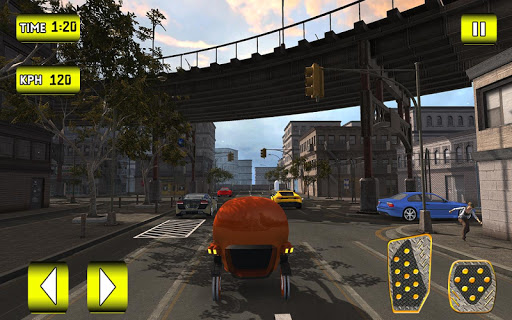 Velotaxi cycle rickshaw simulator