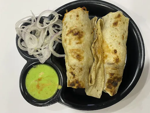 Paneer Achari Tikka Roll