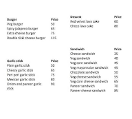 Foodlicious menu 1