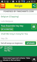 Belgium Football Songs 2014 Screenshot