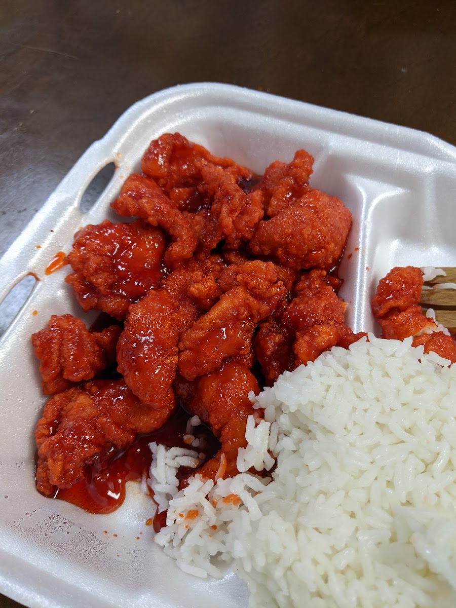 Orange chicken