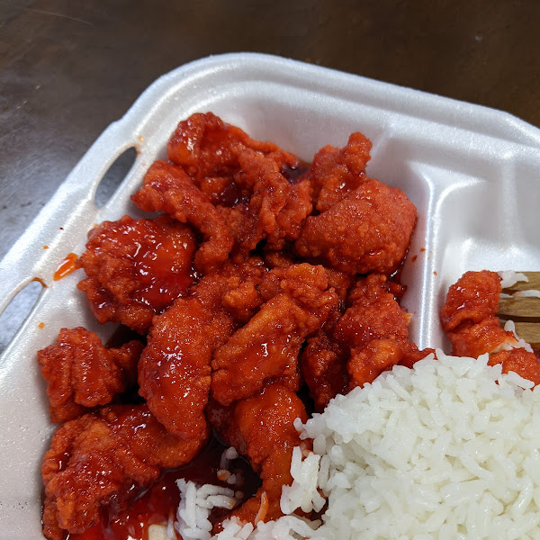 Orange chicken