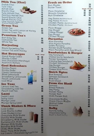 Chai Garam menu 4