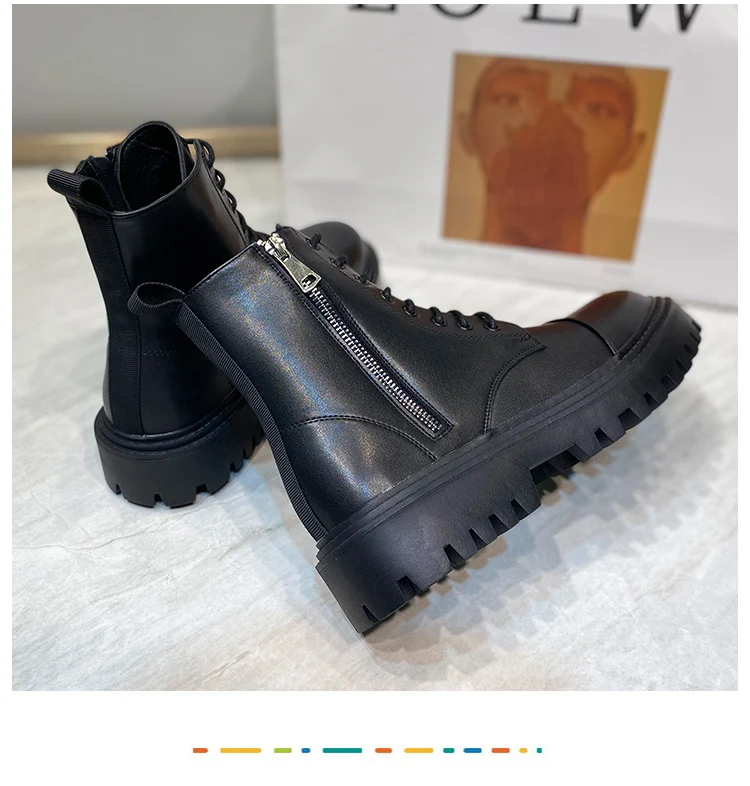 Title 4, Bottes Martin style britannique pour homme, bot...