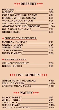 Chocoden menu 3