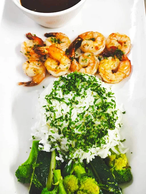 Healthy Prawn With Rice