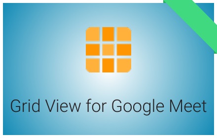 Grid View for Google Meet™ small promo image