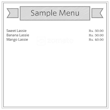 Lassi Time menu 