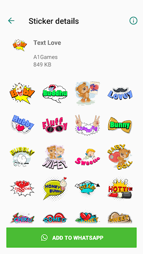 WASticker for Whatsapp  New Love Couple Stickers