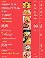 Seerat food court menu 1