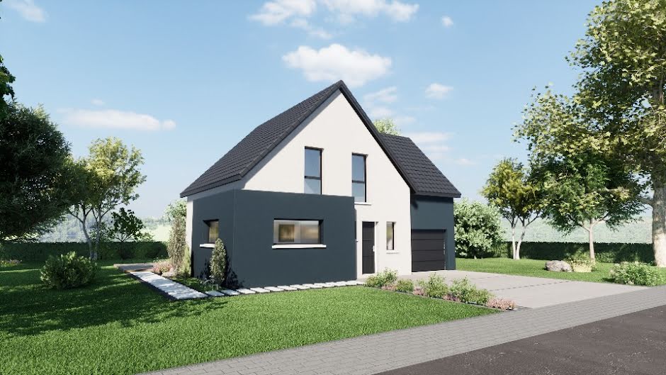 Vente maison neuve 4 pièces 124 m² à Sainte-Croix-en-Plaine (68127), 396 600 €