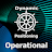 Dynamic Positioning Operation. icon