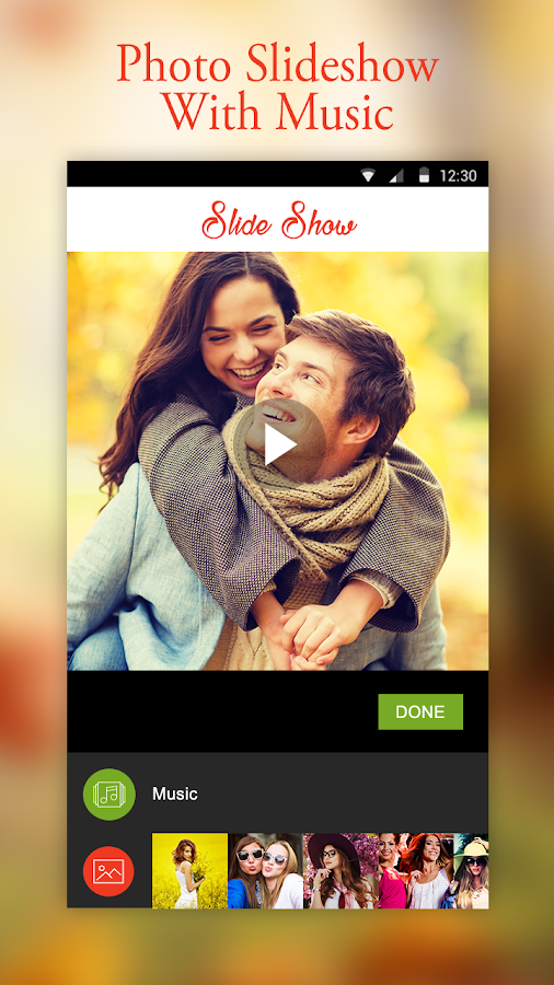 Photo Slideshow Along Music - Android Apps on Google Play