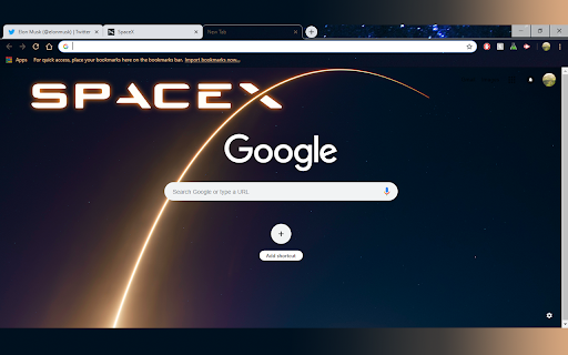 SpaceX | 1366x768