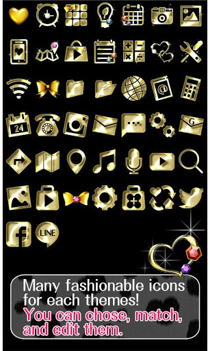 Screenshot Cute Theme Dalmatian Hearts