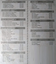 J M Cafe menu 1