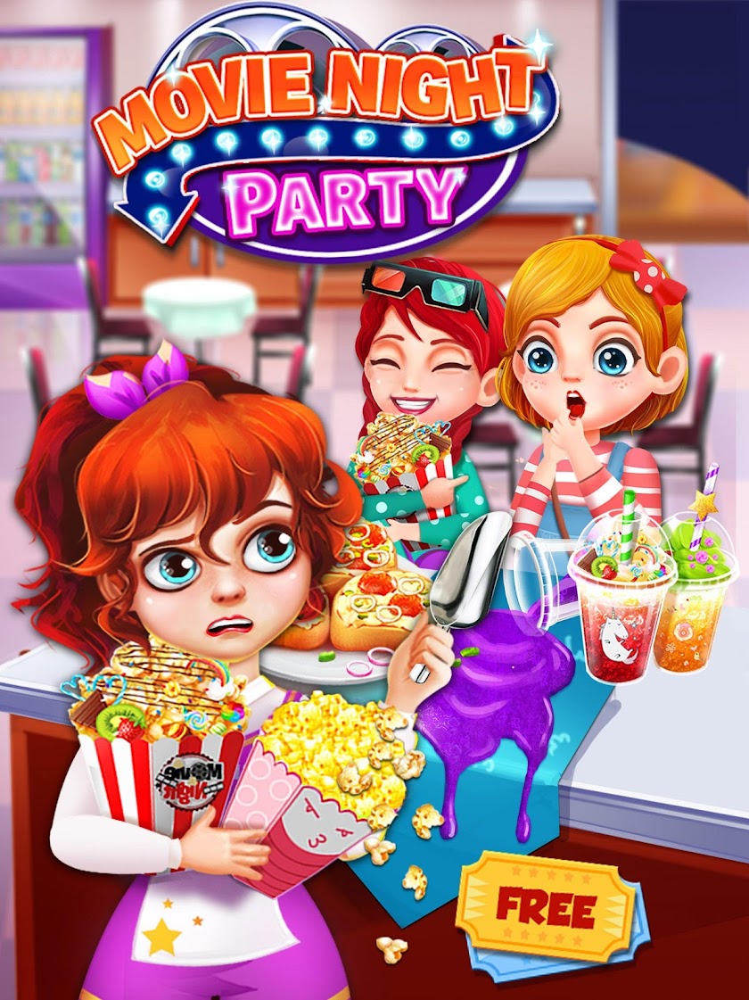 Movie Night Party! Screen 1