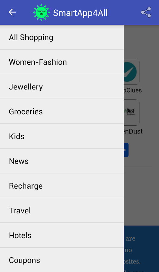    SmartApp4All - All Shopping- screenshot  