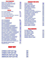 Everest Food menu 3