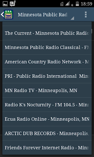 USA Minneapolis Radio Stations