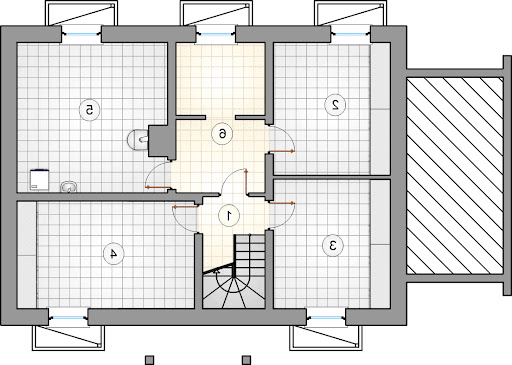 Krasnal II - Rzut piwnicy