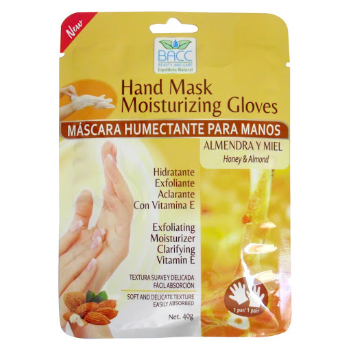 Mascarilla Manos Bacc Humectante Almendra Y Miel 1Und  