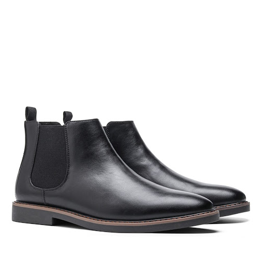 Title 2, Mens Boots Waterproof Leather Shoes Durable an...