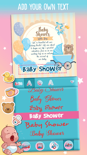 Baby Shower Invitation Maker ? Card Creator 2020