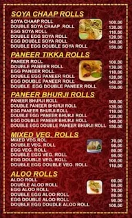 Roll Hub menu 2