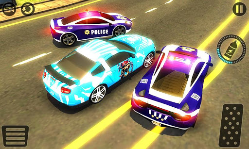 Screenshot Police Car vs Gangster Escape