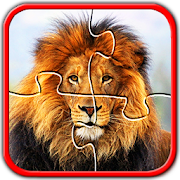 Wild Animal Jigsaw Puzzles Brain Games for Kids  Icon