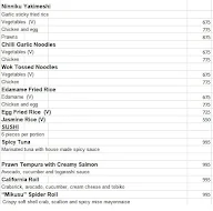 Mikusu - Conrad Bengaluru menu 3