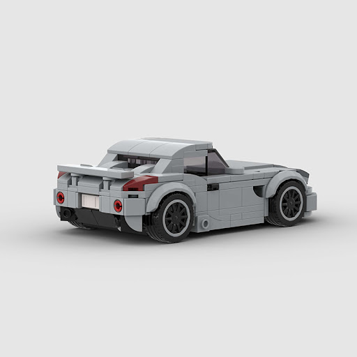 Title 4, Small Particle Moc City Vehicle Racing Model Pu...