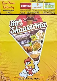 Mr. Shawarma menu 1