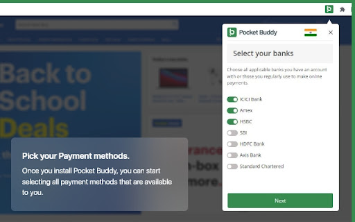 Pocket Buddy - Money Saving Chrome Extension