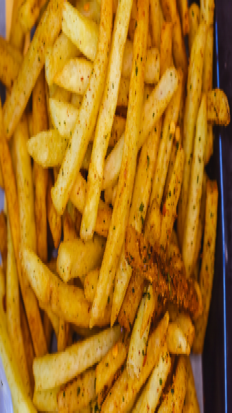 Peri Peri Fries (Without Onion & Garlic)