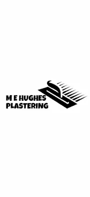 M E Hughes Plastering Logo