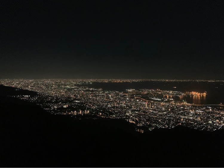 プリウスの六甲山・夜景・ナイトドライブ・過去最低燃費に関するカスタム事例の投稿画像1枚目