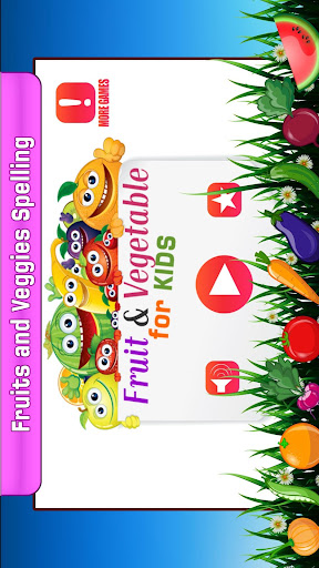 Fruits & vegetables name - kids language game - v1.5