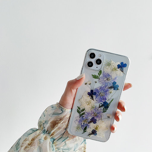 Title 3, Apple Compatible Transparent Epoxy Dry Flower P...