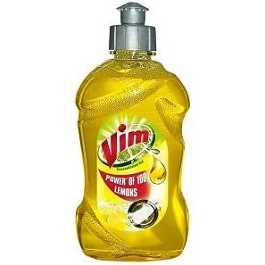 Vim Drop Liquid Dishwash Active Gel Lemon - 250 ml