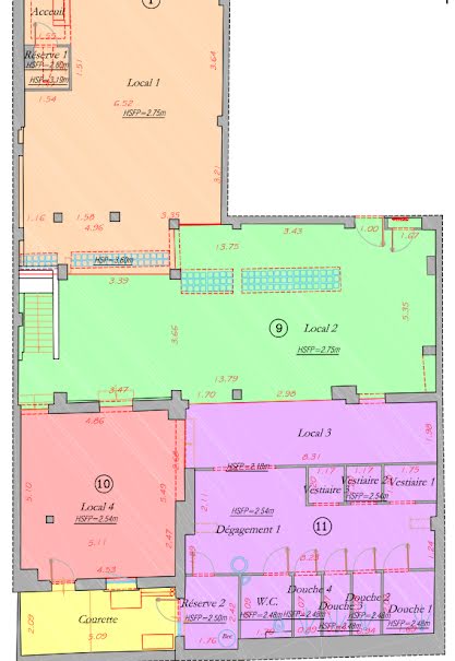 Location  locaux professionnels  290 m² à Malakoff (92240), 5 300 €