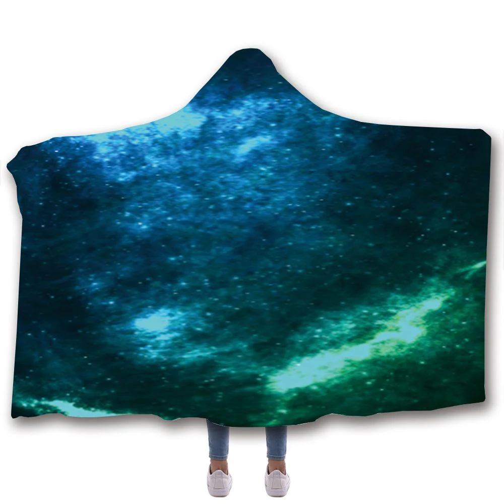 Title 5, Cartoon Anime Print Hooded Blanket for ultimate...