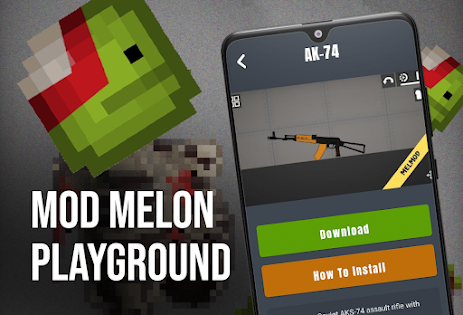 Buildings Melon Playground mod for Android - Free App Download