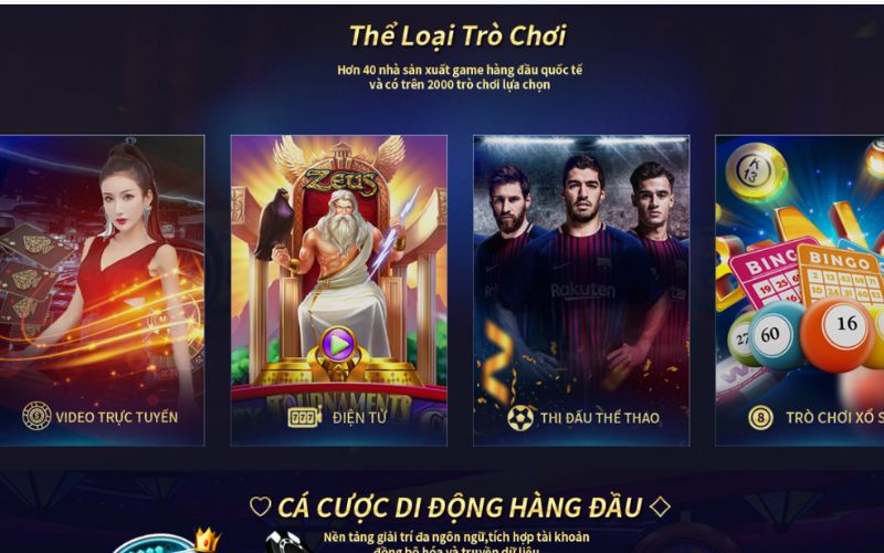 Khám phá kho game hấp dẫn tại QH88