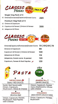 La Pino'z Pizza menu 1