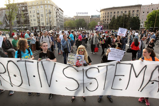Održan još jedan protest 'Protiv diktature' (FOTO, VIDEO)
