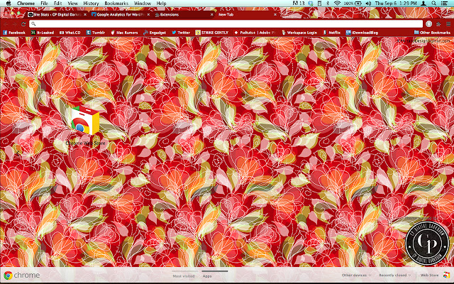 CPDD-Floral Redux chrome extension